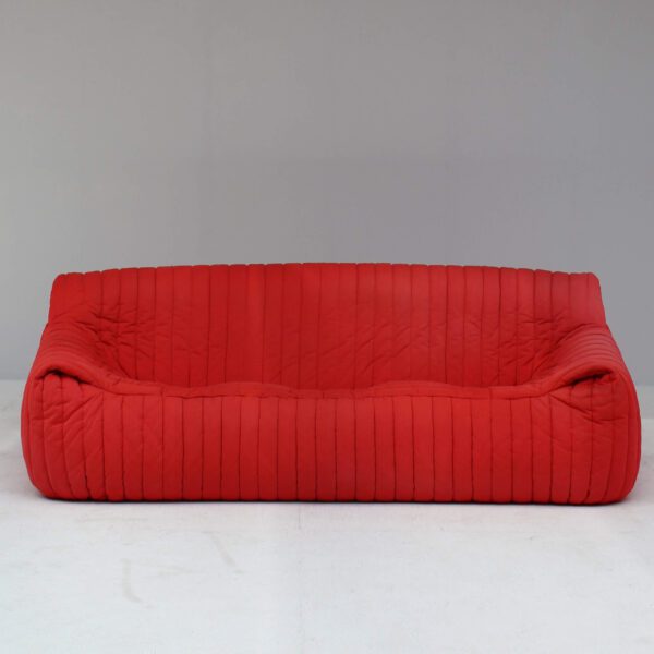 Red Sandra 3 seater sofa for Cinna