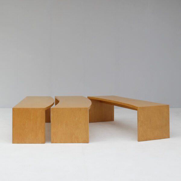 Modular coffee table by Fratelli Moscatelli Como