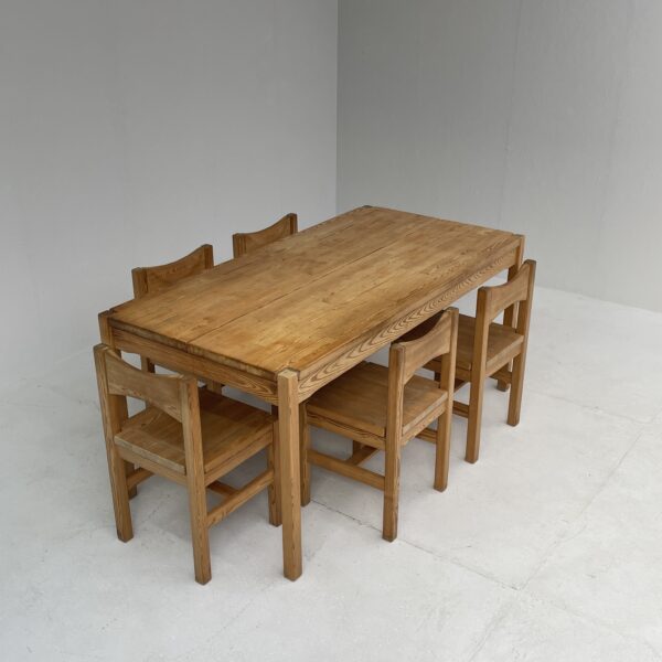 Dining set by Ilmar Tapiovaara