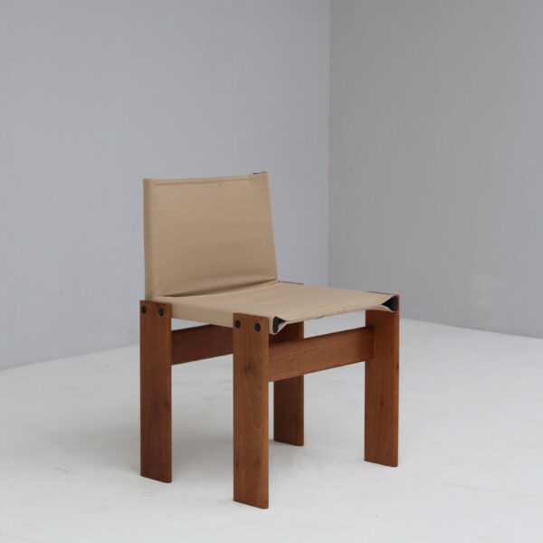 Set Monk chairs by Afra & Tobia Scarpa, 1970s