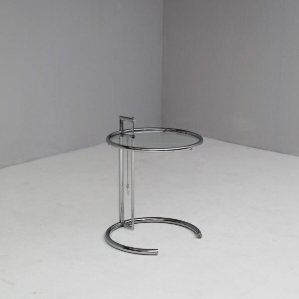 Adjustable sidetable by Eileen Grey